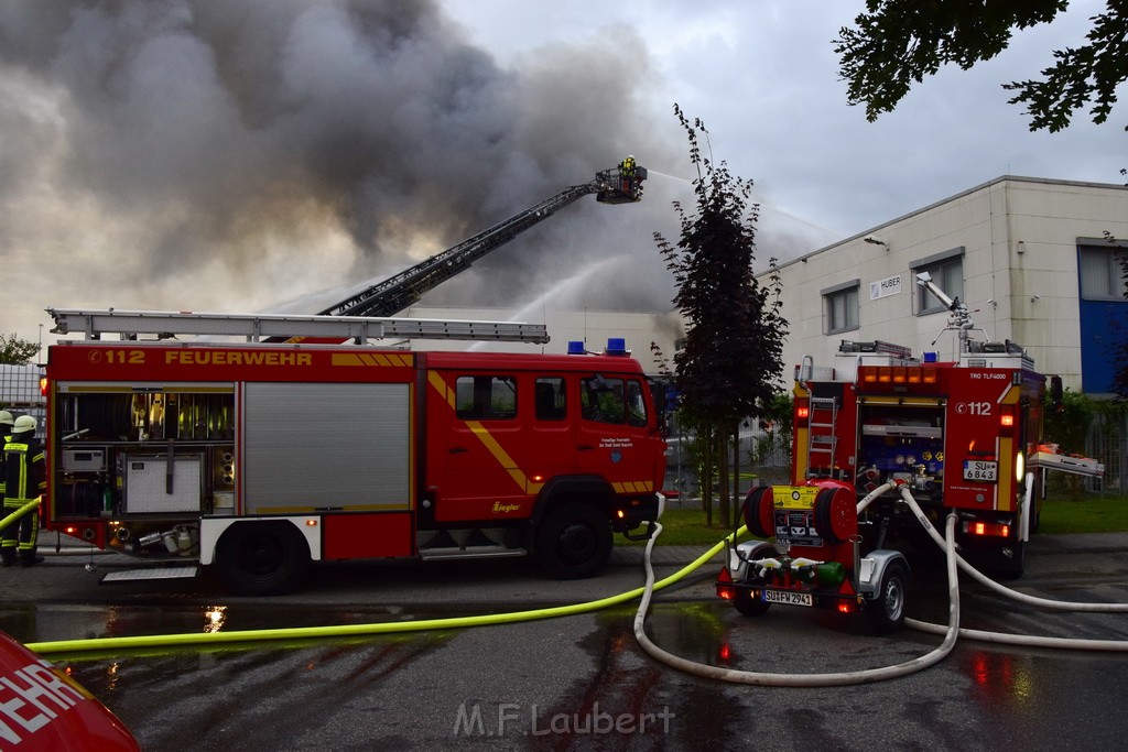 Grossbrand Halle Troisdorf Kriegsdorf Junkersring P147.JPG - Miklos Laubert